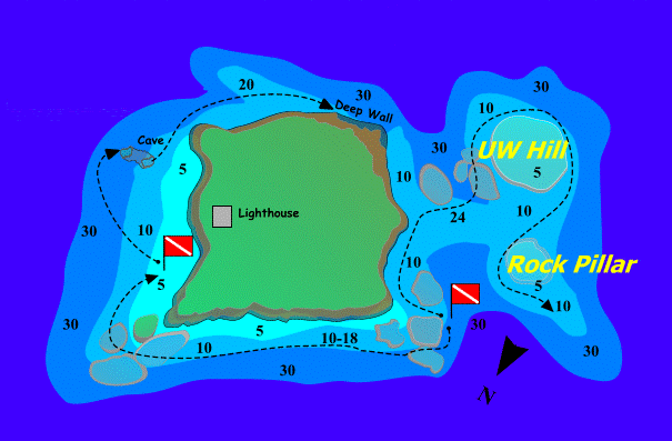 Gili Tepekong plan